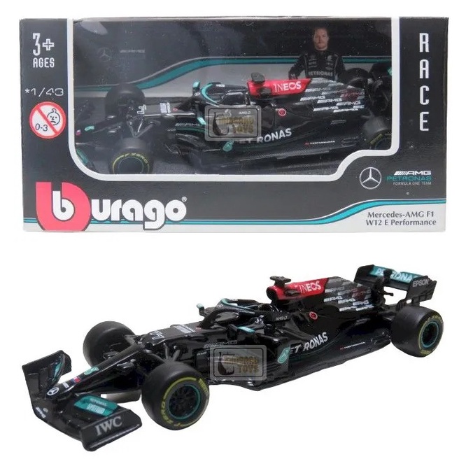 Mercedes F1 W12 E Performance - Valtteri Bottas #77 - Formula 1 2021 Mercedes Amg Petronas 1 43 Bburago I.753859518