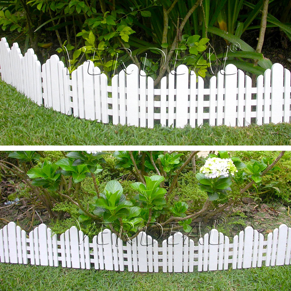Cerca Para Jardim Cerquinha Plástico - 4 Metros -15cm Altura | Shopee ...