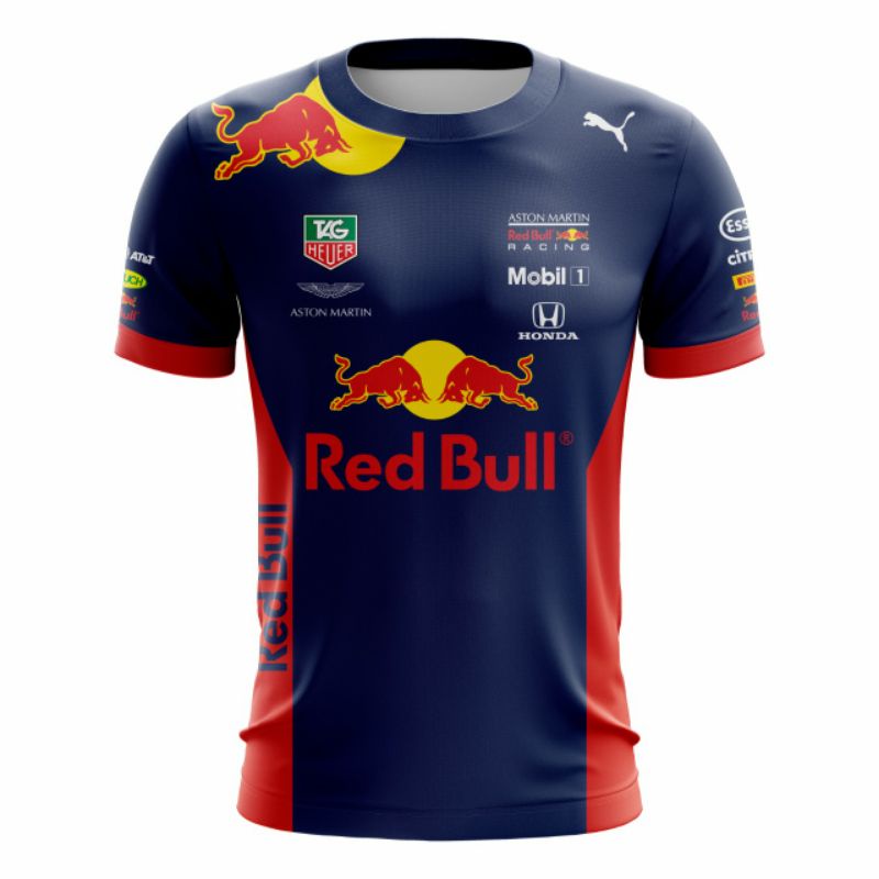 Camisa Camiseta F1 Red Bull Racing 2020 Faz a Boa