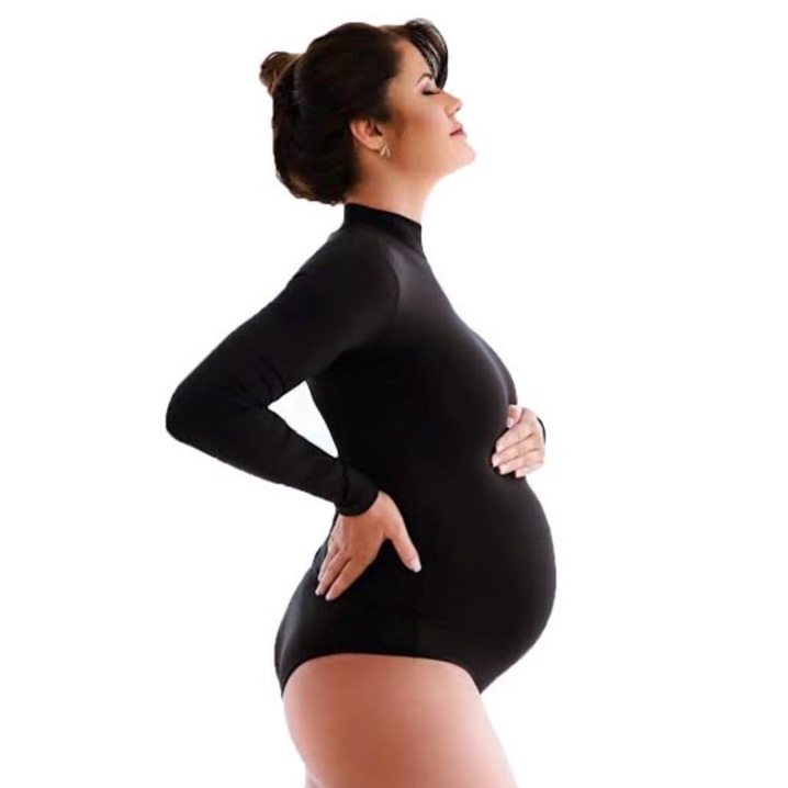 Body Para Ensaio Gestante/balé/dança