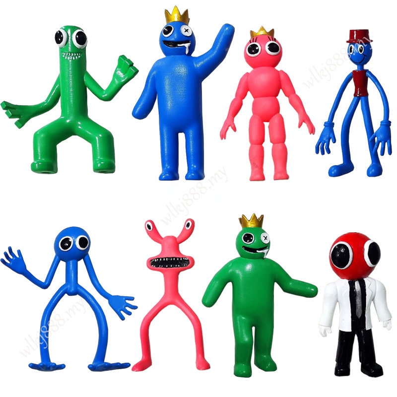 Jogo Roblox Rainbow Friends Action Figure Brinquedos Modelo