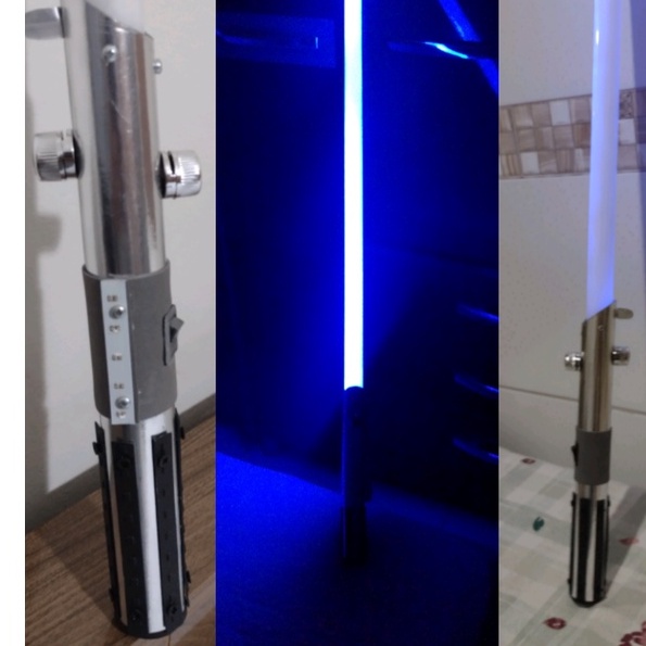 SABRE DE LUZ AZUL - 87 cm | Shopee Brasil