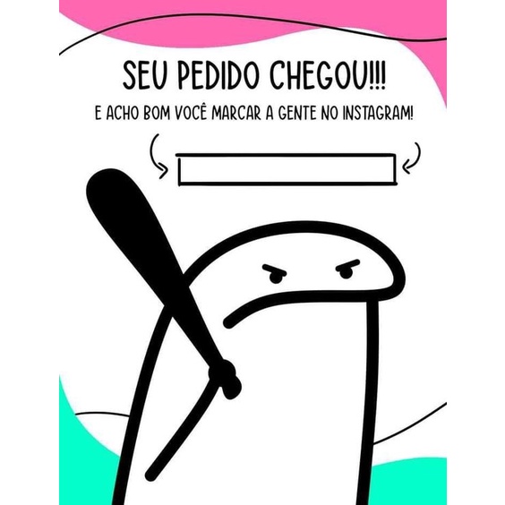 Cartão de Agradecimento Cliente TAG 9x6 Colorido NÃO