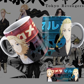 Caneca Tokyo Revengers Personagens Anime Mangá Mod2 325 Ml