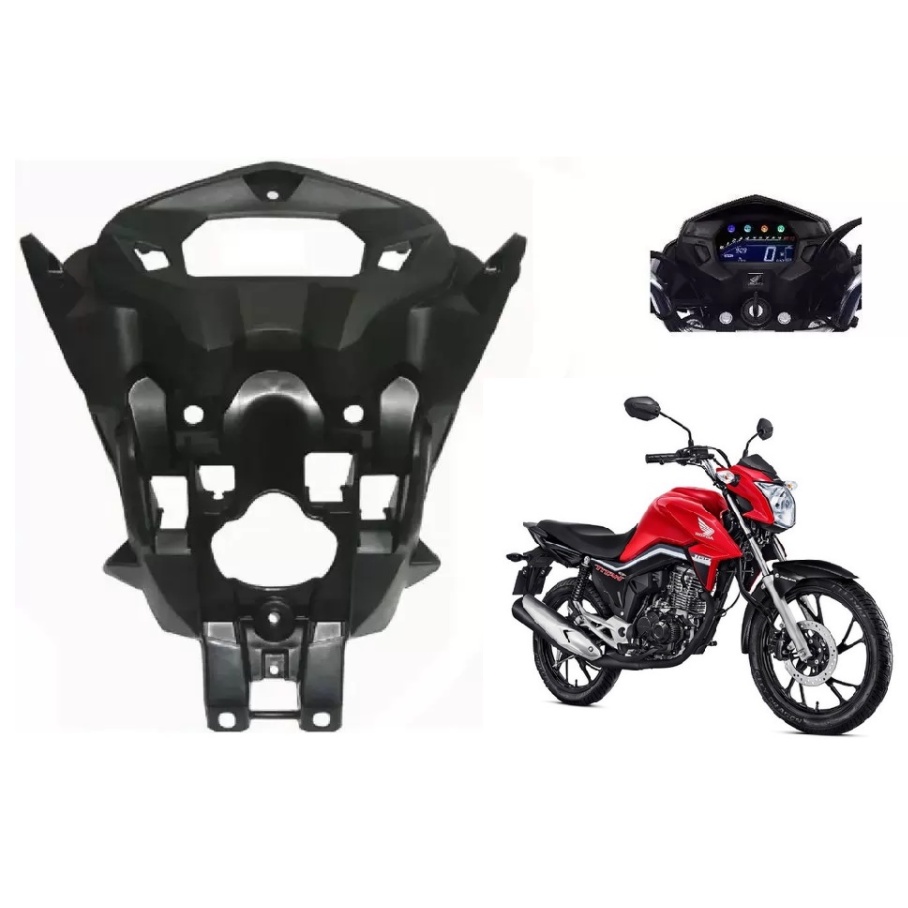 Adesivo Carenagem Ah Ha Moto Honda Cg Fan 160 2016/2021 Rosa