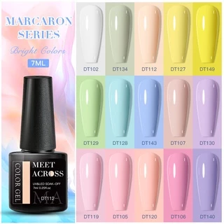 MEET ACROSS 7ml De Esmalte UV Colorido De Unhas Em Gel De Manicure em Oferta na Shopee