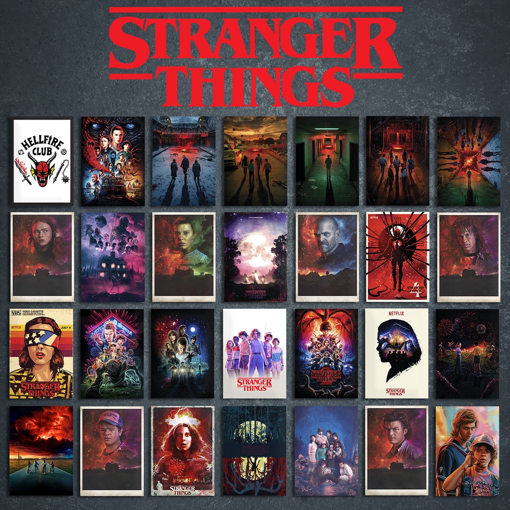 Quadro A4 - Eddie Stranger Things