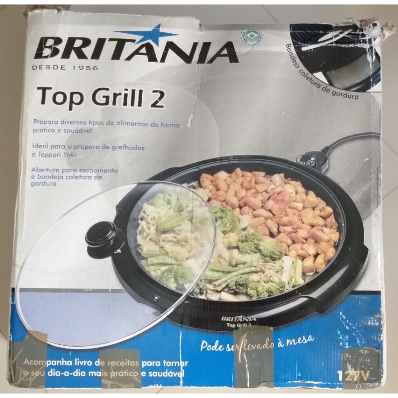 Panela Elétrica Britania Top Grill 2