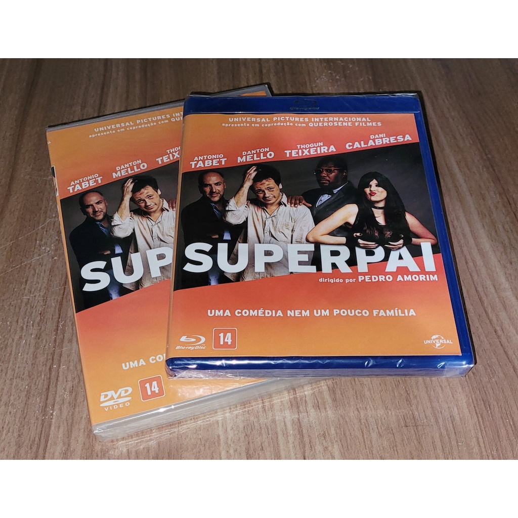 [Lacrados] Kit DVD + Blu-ray Super Pai (Pedro Amorim, Antonio Tabet ...