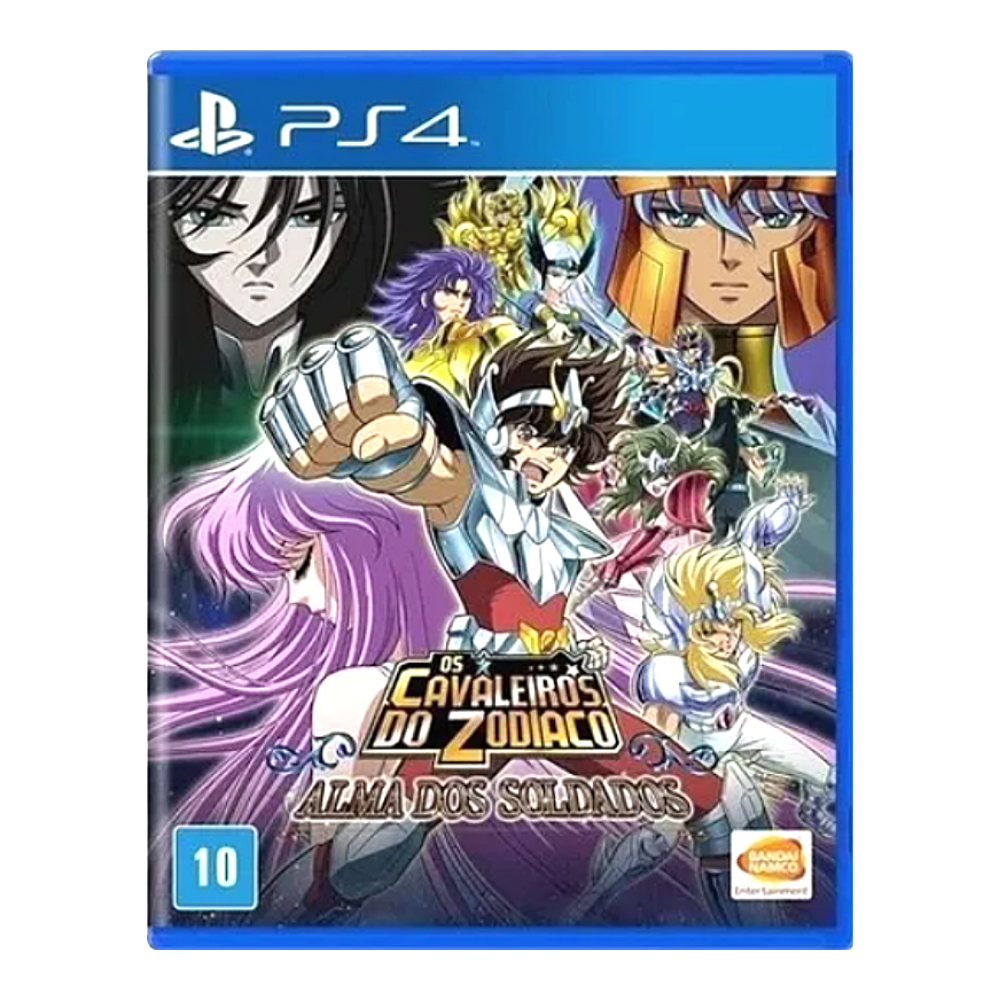 Jogo Ps4 Os Cavaleiros dos Zodíacos Alma dos Soldados Mídia Física ...