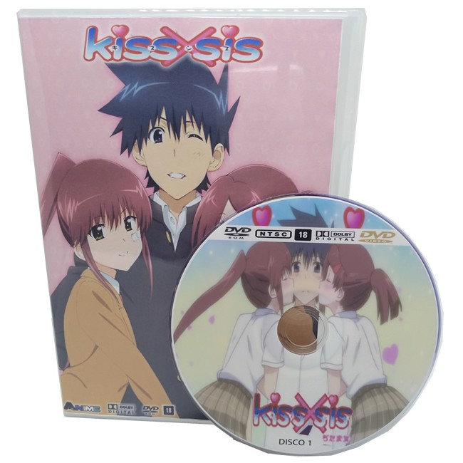 Dvd Anime Kiss X Sis Legendado TV Shopee Brasil