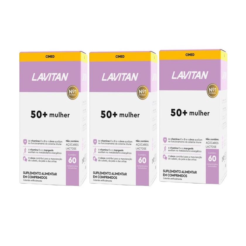 Kit Lavitan Mulher Comprimidos Revestidos Cimed Shopee Brasil