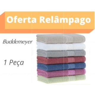 Buddemeyer Toalha de Banho Macia Fios 100% Algodão Canelado Oferta Relâmpago