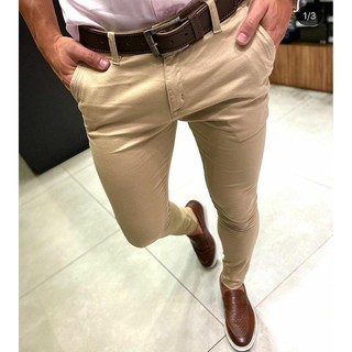 Calça social hot sale masculino corte italiano