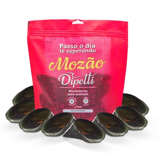 Mordedor Natural Para Caes Kit Com 8 Cascos Bovinos Brinquedo Mozão Dipetti