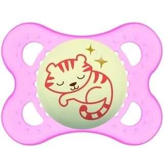 Chupeta Original Night Rosa 0 a 6 Meses MAM
