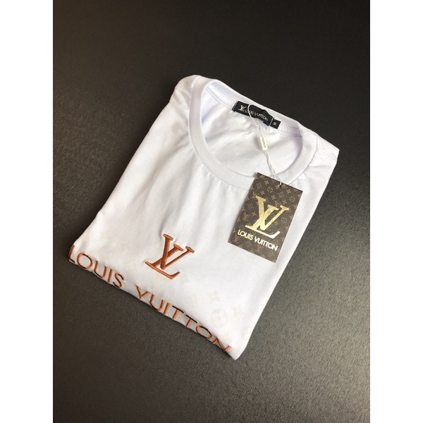 Camiseta LV Alto Relevo Branca #5 - Comprar em Rimports