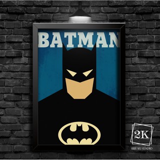 Quadros decorativos Desenho super herói Batman