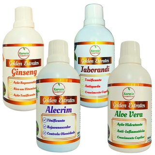 Kit Ampolas Crescimento Capilas Acelerado 4x100ml