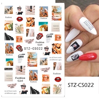 adesivos de unhas mini cartelão cobra, fogo, dragão