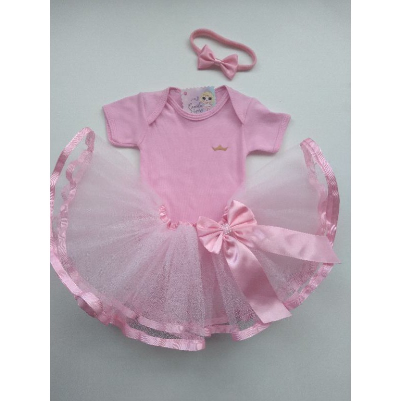 Roupa bailarina best sale bebe 1 ano