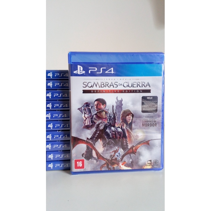 Sombras da Guerra Definitive Edition - PS4