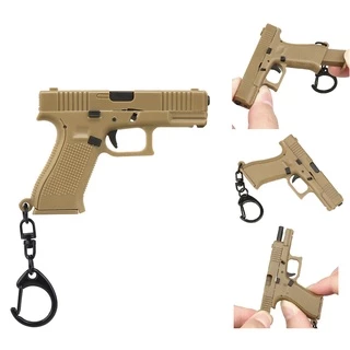 Chaveiro PT Glock G45 Com Peças Móveis O Magazine é Removível.