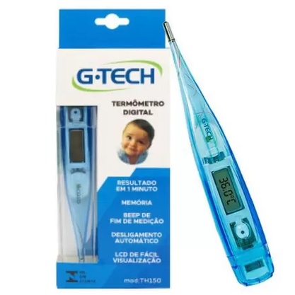 TERMOMETRO digital G-TECH th150 AZUL E ROSA, Termômetro Digital AZUL ...
