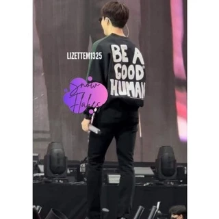 Bts Jimim Nomad Camiseta Be A Good Human Kpop Unissex