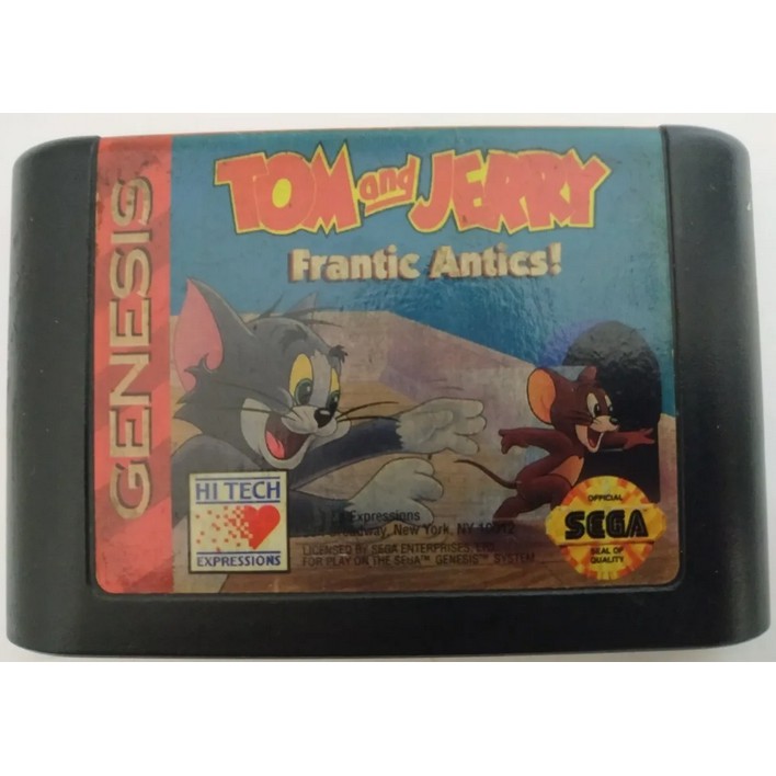 Tom And Jerry Frantic Antics Original Mega Drive Genesis | Shopee Brasil