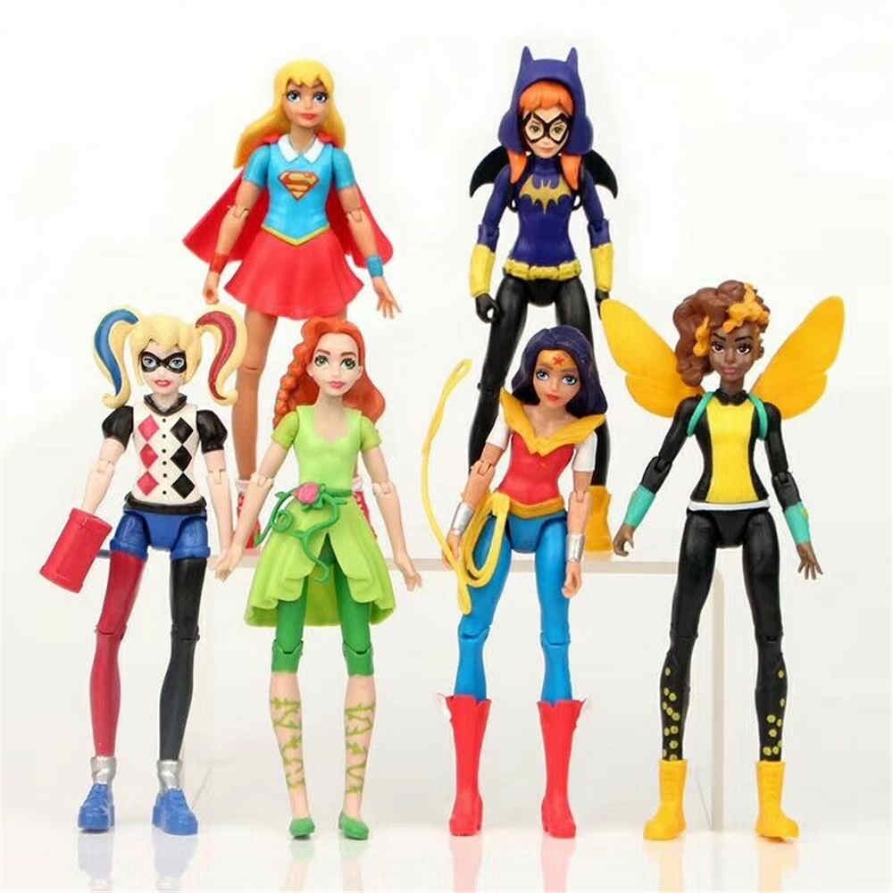 Dc Super Hero Girls Boneca c/ Ação Arlequina Mattel
