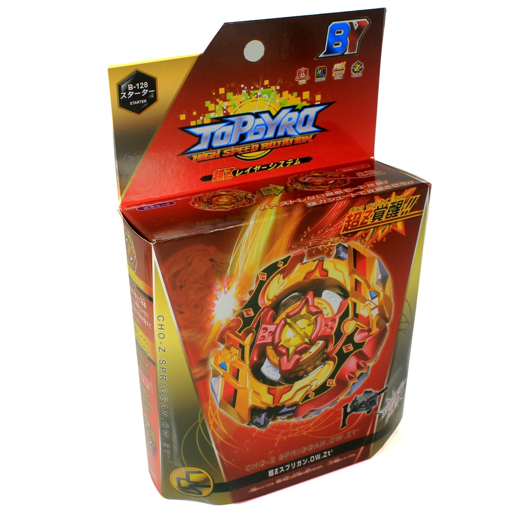 Beyblade Burst Cho-Z Spriggan.OW.ZT' B-128 + Lançador - BY