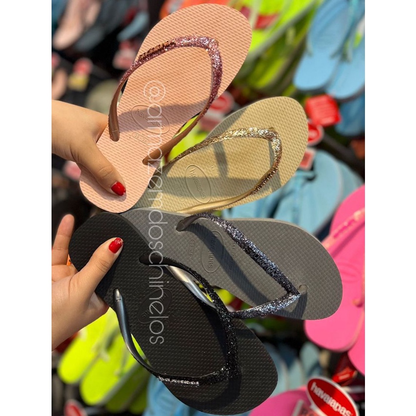 Chinelo havaianas best sale ano novo 2018