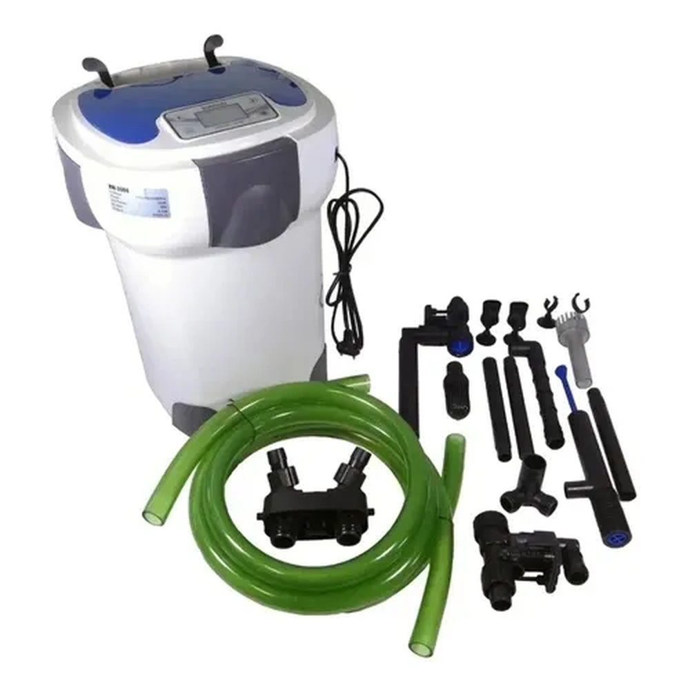 Filtro Canister Para Aquário Sunsun HW-3000 Com UV 9w Com regulagem de ...