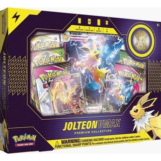 Coleção Premium Eevolutions V-Max - Vaporeon - Jolteon - Flareon