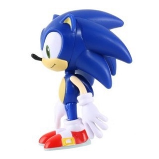 Boneco Action Figure Sonic Vermelho Knuckles 22cm Vinil Articulado