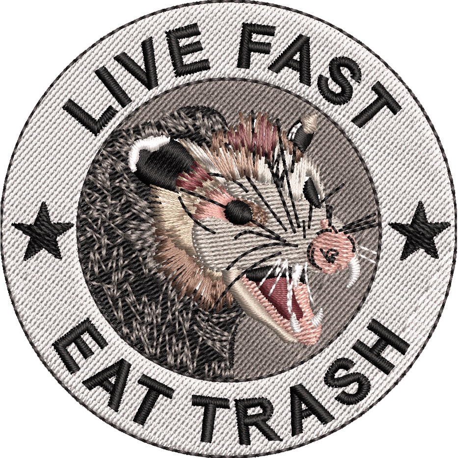 Live Fast! Eat Trash! | Pin