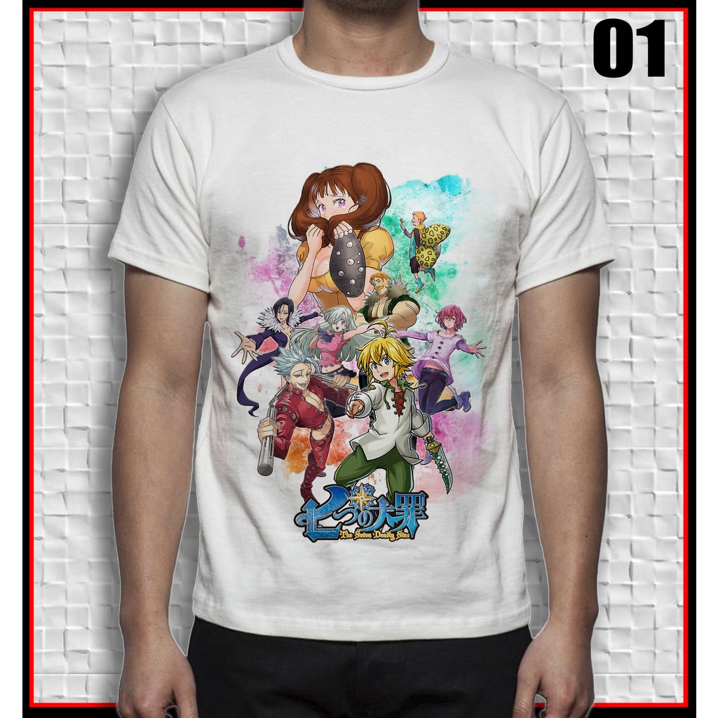 Camisetas de nanatsu no taizai sale