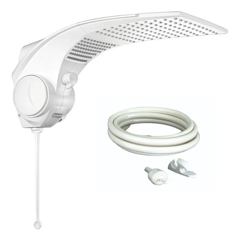 Ducha Duo Shower Quadrada Eletrônica Lorenzetti 110v Ou 220v Promoção - Desconto - Pronta Entrega