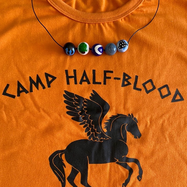 Colar de contas Percy Jackson Shopee Brasil