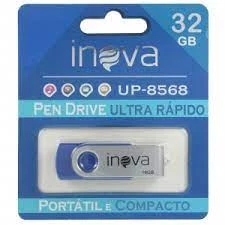 PenDrive Inova 8/16/32gb Usb 2.0 Lacrado No Blister Original