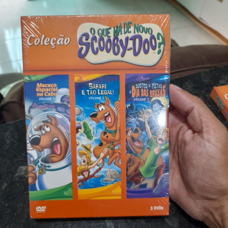 Box Dvd Coleção O Que Há De Novo Scooby Doo 3 Dvd Macaco Espacial No