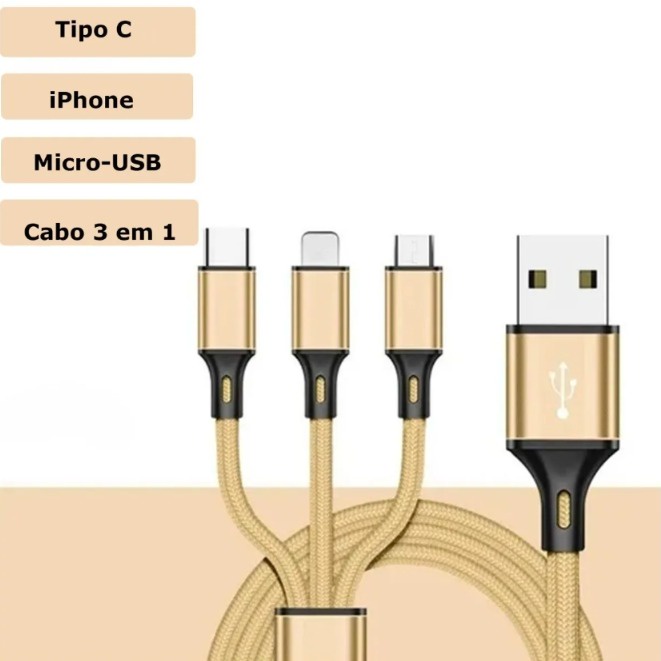 Cabo Baseus Camys-01 2A 1M Usb Micro Usb Preto