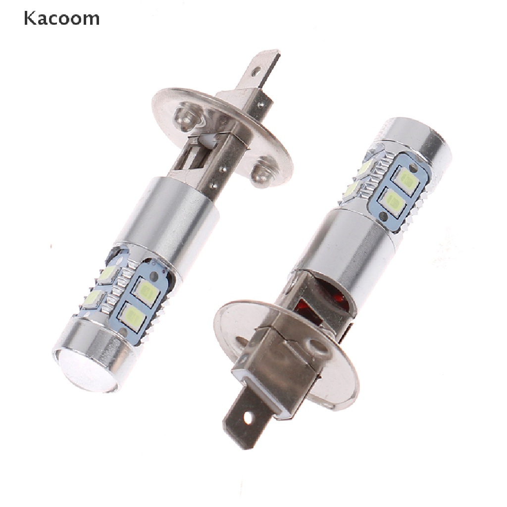 Ka 2Pcs H1 LED Auto Headlight Bulbs 8000K 100W Ice Blue Super Bright ...