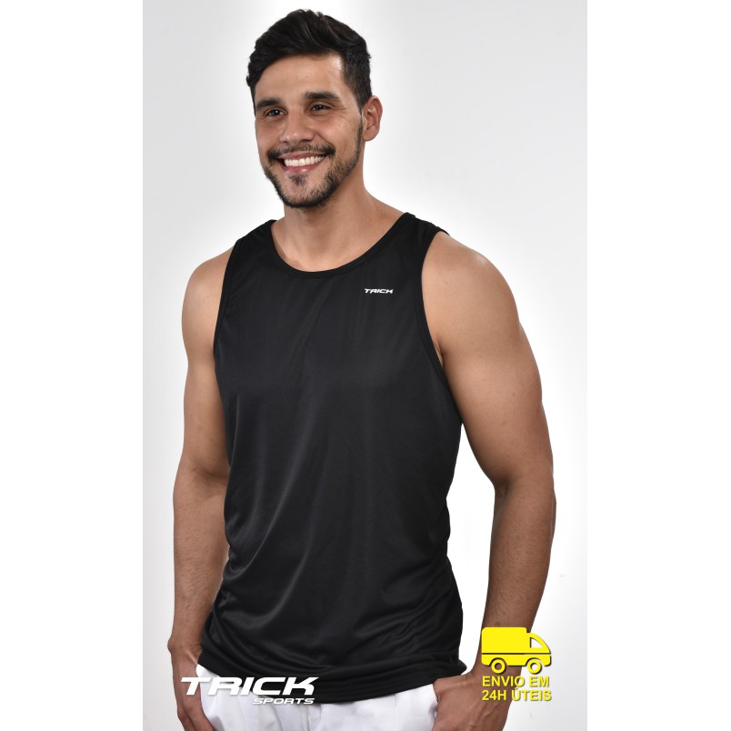 Camiseta Regata Dry FiT Masculina 100% Poliamida