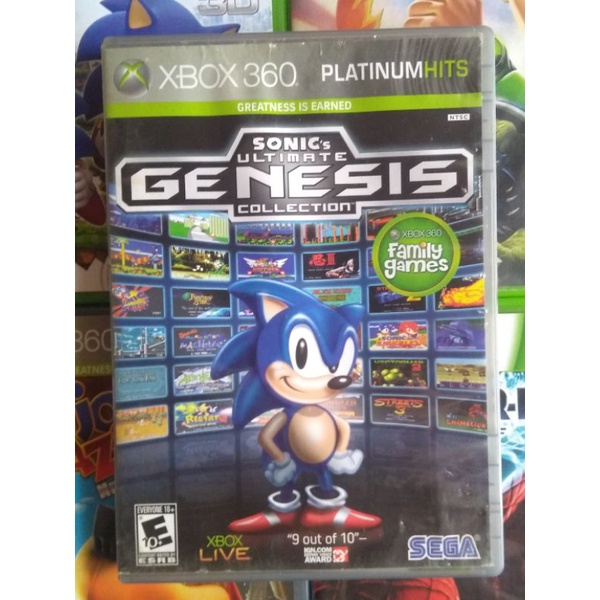 Jogo Sonic Ultimate Genesis Collection Original Xbox 360