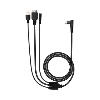Cabo HUION 3 Em 1 Para Kamvas Pro 13 & 12 E 16 Monitor De Desenho CB01