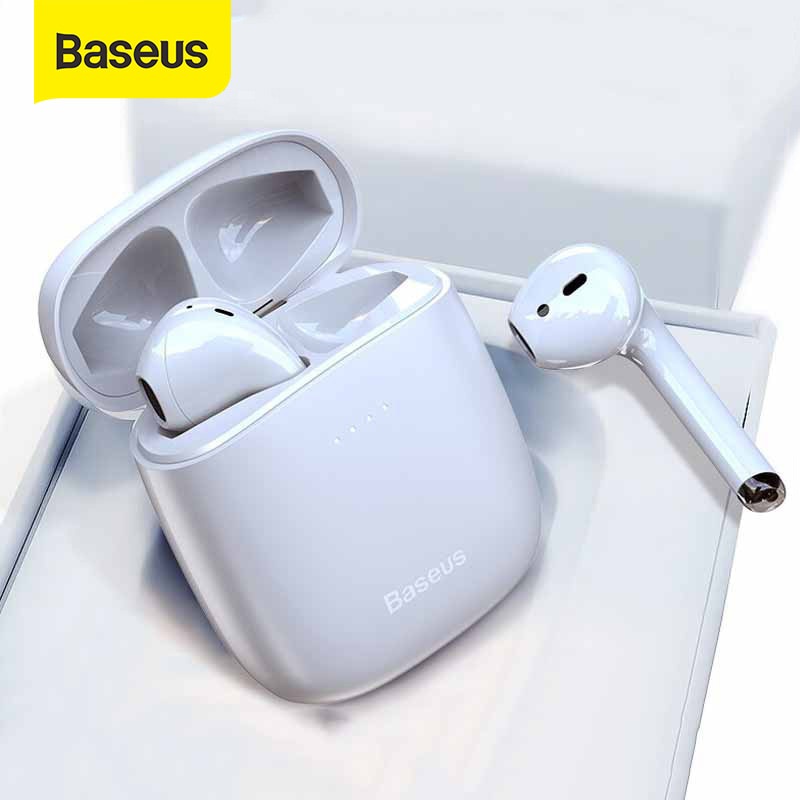 Fone De Ouvido Baseus W04 Bluetooth 5.0 True Wireless Original | Shopee ...