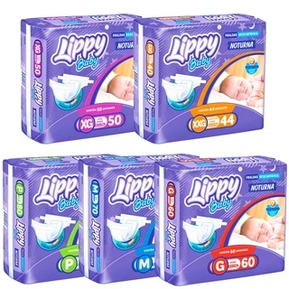 Fralda Lippy Infantil NOTURNA C/80-44 UN P-XXG