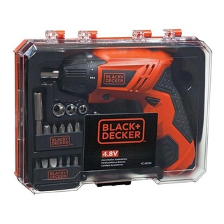 Parafusadeira 4.8V 6.35mm Sem Fío KC4815K Black+Decker